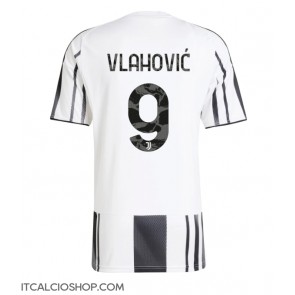 Juventus Dusan Vlahovic #9 Prima Maglia 2025-26 Manica Corta